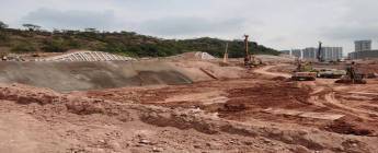 河源星河丹堤A2A3地塊基坑支護及樁基工程2022.8.1-8.7施工剪影